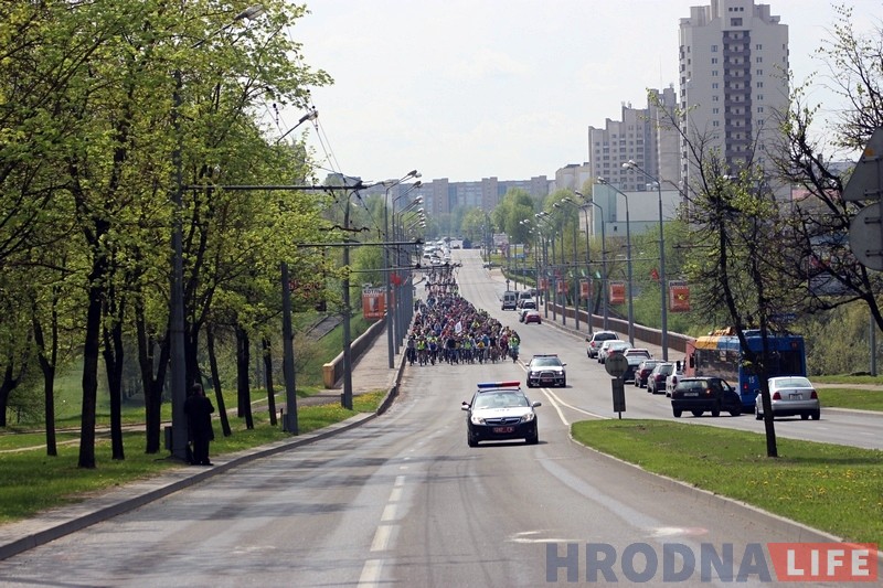 Масавым велапрабегам сотні гродзенцаў адкрылі новы сезон Масавым велапрабегам сотні гродзенцаў адкрылі новы сезон