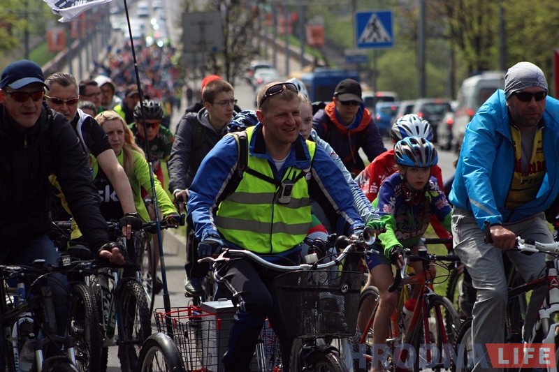 Масавым велапрабегам сотні гродзенцаў адкрылі новы сезон Масавым велапрабегам сотні гродзенцаў адкрылі новы сезон