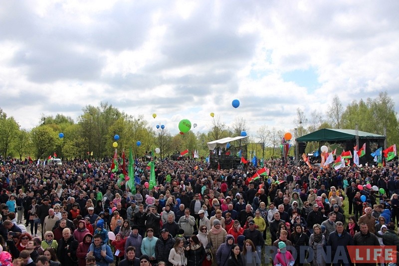 Фотарэпартаж: Гродна адзначае Дзень Перамогі Фотарэпартаж: Гродна адзначае Дзень Перамогі