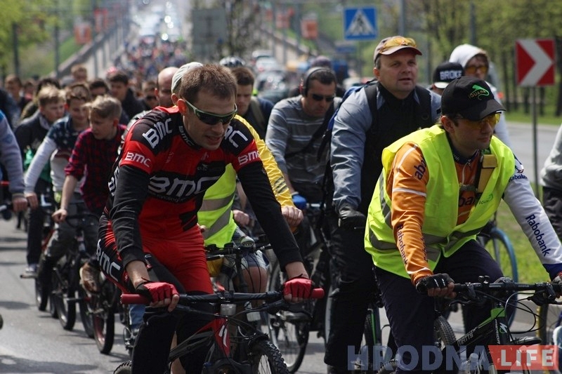 Масавым велапрабегам сотні гродзенцаў адкрылі новы сезон Масавым велапрабегам сотні гродзенцаў адкрылі новы сезон