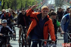 Масавым велапрабегам сотні гродзенцаў адкрылі новы сезон