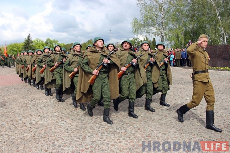 Фотарэпартаж: Гродна адзначае Дзень Перамогі Фотарэпартаж: Гродна адзначае Дзень Перамогі
