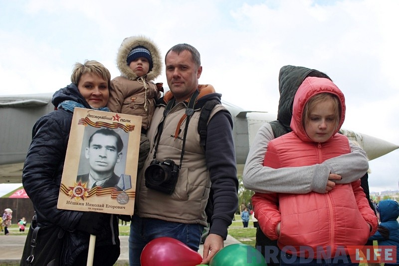 Фотарэпартаж: Гродна адзначае Дзень Перамогі Фотарэпартаж: Гродна адзначае Дзень Перамогі