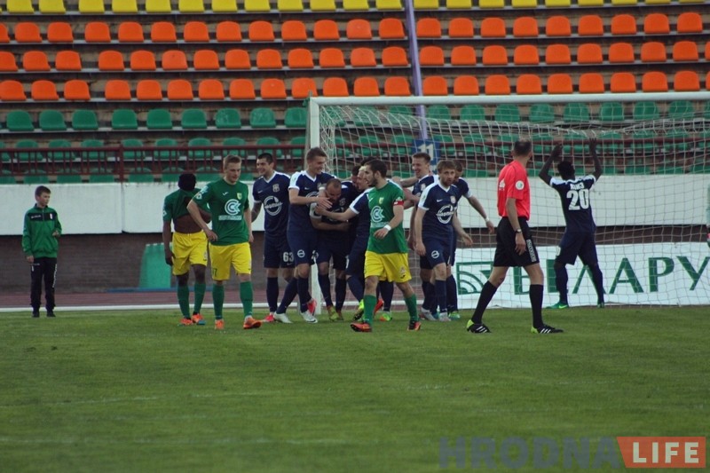 "Нёман" на родным стадыёне вырваў перамогу ў матчы з "Нафтанам" "Нёман" на родным стадыёне вырваў перамогу ў матчы з "Нафтанам"