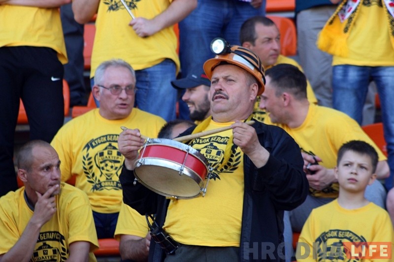 Брэсцкае "Дынама" ў Гродне стала ўладальнікам Кубка Беларусі Брэсцкае "Дынама" ў Гродне стала ўладальнікам Кубка Беларусі