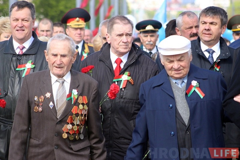Фотарэпартаж: Гродна адзначае Дзень Перамогі Фотарэпартаж: Гродна адзначае Дзень Перамогі
