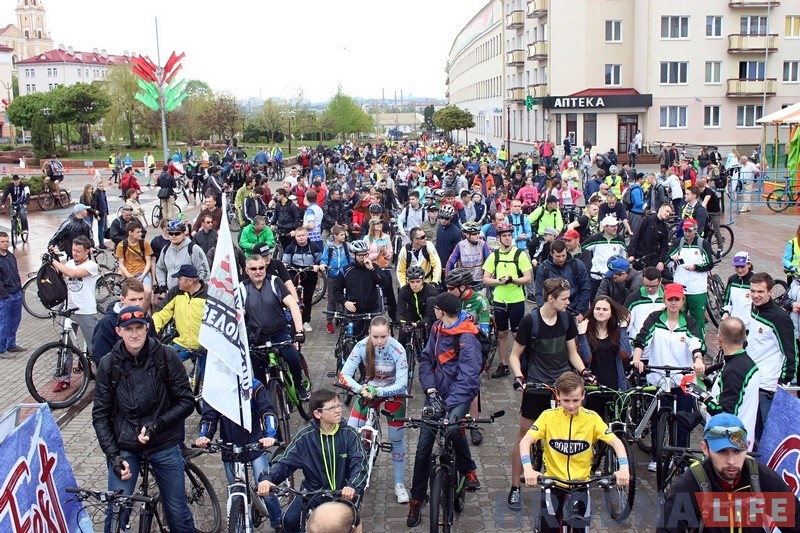 Масавым велапрабегам сотні гродзенцаў адкрылі новы сезон Масавым велапрабегам сотні гродзенцаў адкрылі новы сезон