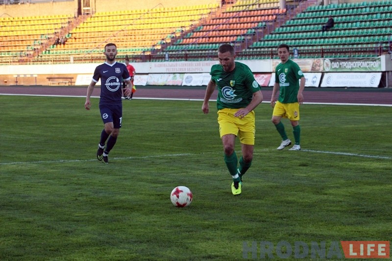 "Нёман" на родным стадыёне вырваў перамогу ў матчы з "Нафтанам" "Нёман" на родным стадыёне вырваў перамогу ў матчы з "Нафтанам"