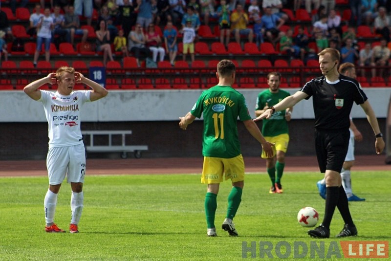 Дубль Савіцкага дапамог "Нёману" атрымаць перамогу над "Крумкачамi" Дубль Савіцкага дапамог "Нёману" атрымаць перамогу над "Крумкачамi"