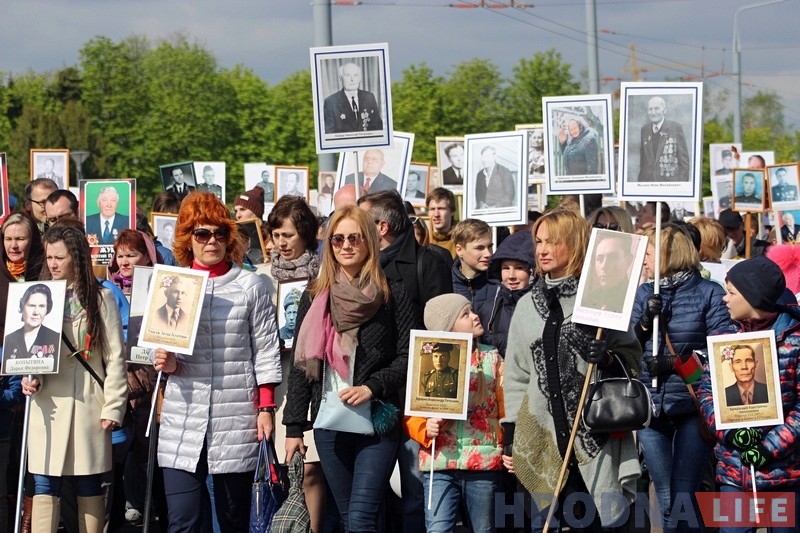 Фотарэпартаж: Гродна адзначае Дзень Перамогі Фотарэпартаж: Гродна адзначае Дзень Перамогі