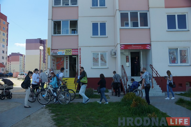 На ровары ездзіць балюча: “Антыбар’ер” праверыў Альшанку на даступнасць