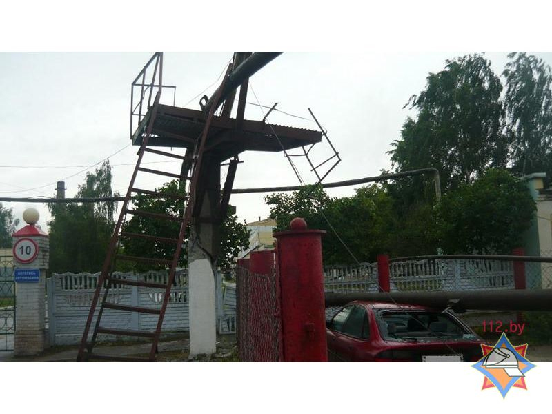 У выніку ДТЗ на «Краснасельскбудматэрыялах» увесь пасёлак застаўся без гарачай вады