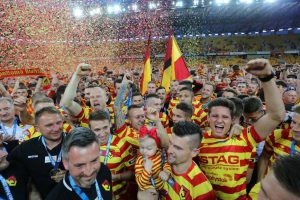 Беластоцкая "Ягелонія" стала срэбраным прызёрам чэмпіянату Польшчы