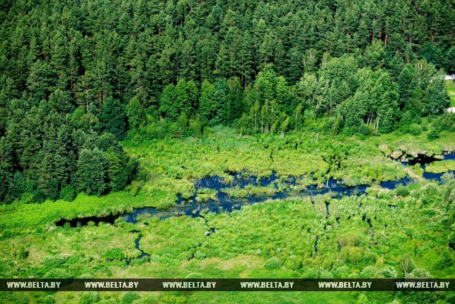 Фотарэпартаж: Гродзеншчына з вышыні птушынага палёту
