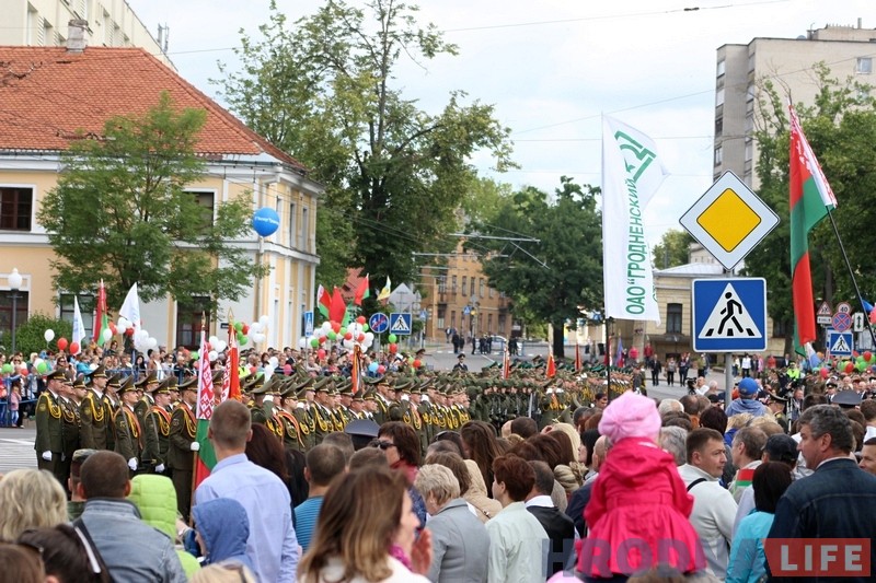 Фотарэпартаж: Гродна адзначае Дзень Незалежнасці Фотарэпартаж: Гродна адзначае Дзень Незалежнасці