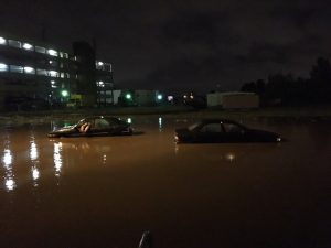 Моцны лівень затапіў Гродна