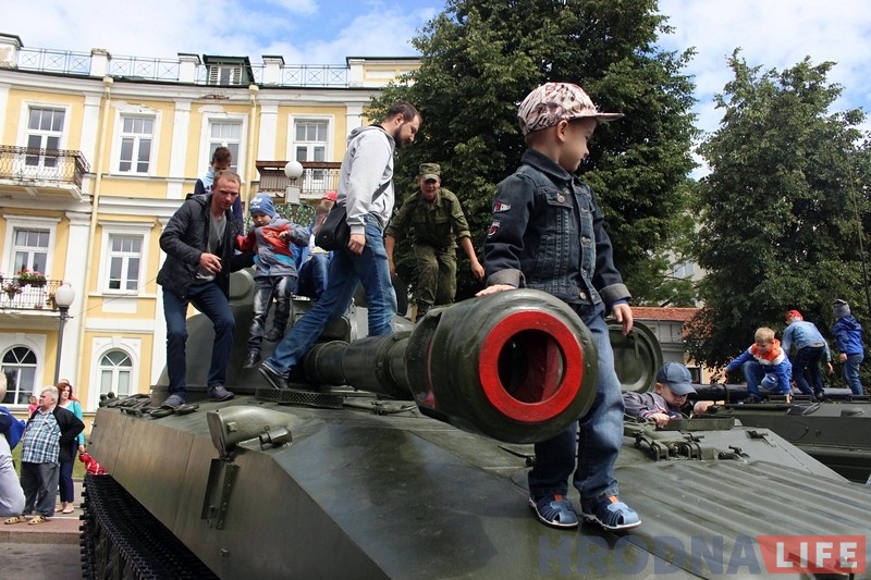 Фотарэпартаж: Гродна адзначае Дзень Незалежнасці Фотарэпартаж: Гродна адзначае Дзень Незалежнасці