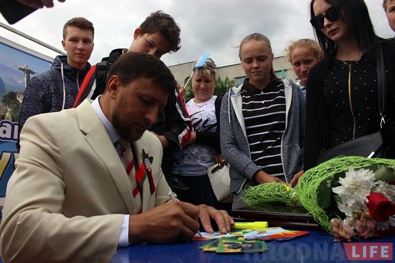 Фотарэпартаж: Гродна адзначае Дзень Незалежнасці Фотарэпартаж: Гродна адзначае Дзень Незалежнасці