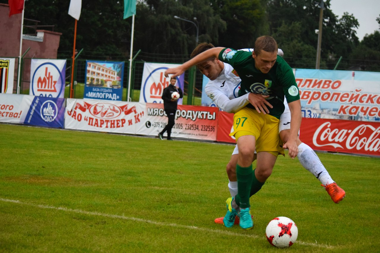 Гол Вячаслава Глеба прынёс "Нёману" перамогу над "Славіяй" Гол Вячаслава Глеба прынёс "Нёману" перамогу над "Славіяй"