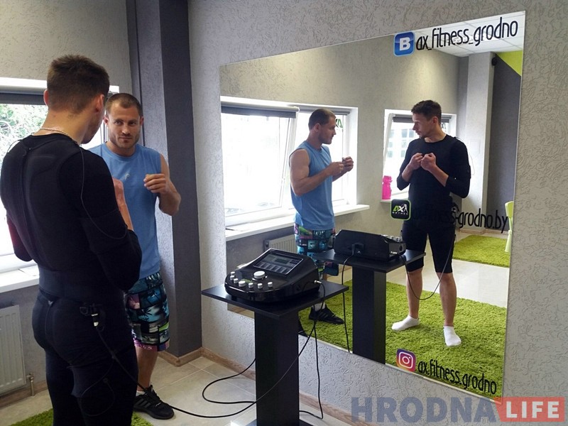 Новы фітнес у Гродне: 20-хвілінная EMS-трэніроўка можа замяніць 2 гадзіны ў трэнажорнай зале