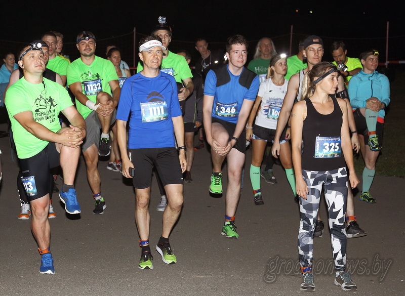 Начны забег: «Гродзенская начная дзясятка» набірае папулярнасць Начны забег: «Гродзенская начная дзясятка» набірае папулярнасць