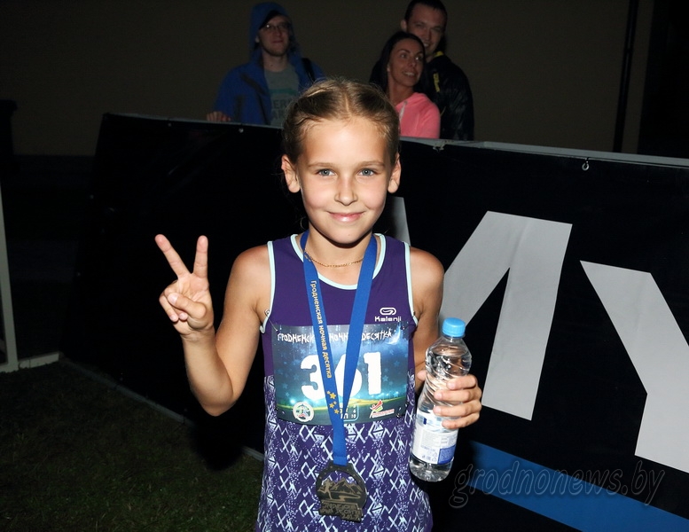 Начны забег: «Гродзенская начная дзясятка» набірае папулярнасць Начны забег: «Гродзенская начная дзясятка» набірае папулярнасць