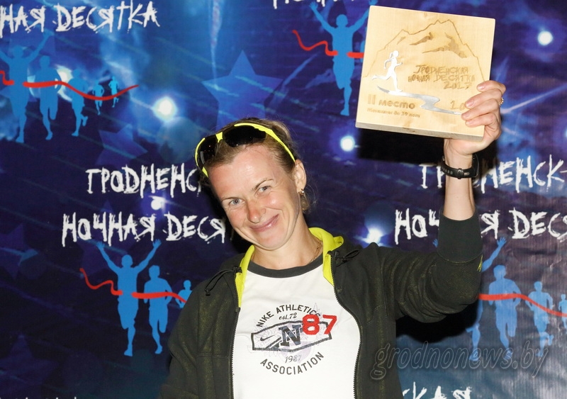 Начны забег: «Гродзенская начная дзясятка» набірае папулярнасць Начны забег: «Гродзенская начная дзясятка» набірае папулярнасць