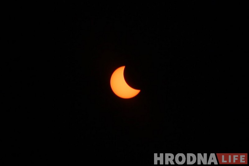"Пярсцёнак з дыямантам". Гродзенка сфатаграфавала "вялікае амерыканскае зацьменне" "Пярсцёнак з дыямантам". Гродзенка сфатаграфавала "вялікае амерыканскае зацьменне"