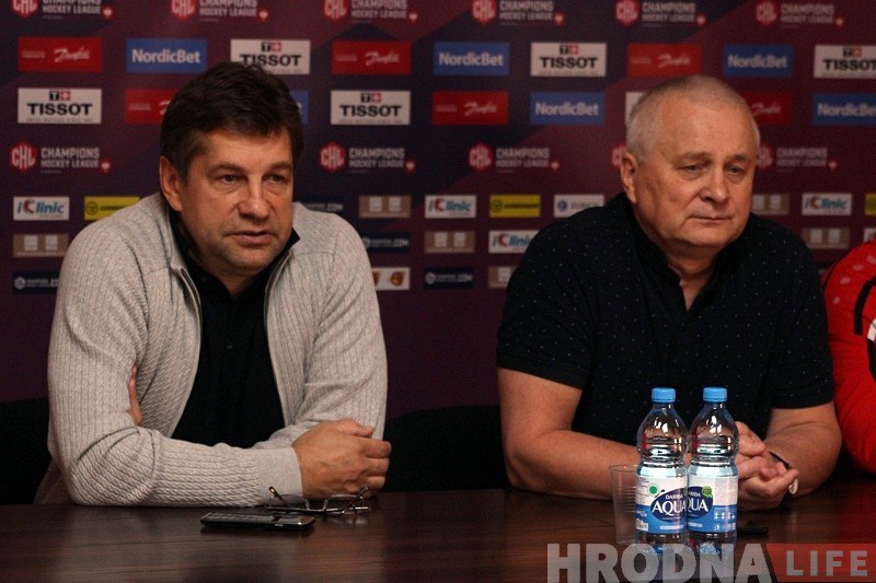 "Хочам бачыць такі Лядовы, як на матчах Лігі чэмпіёнаў". Хакейны "Нёман" сустрэўся з заўзятарамі