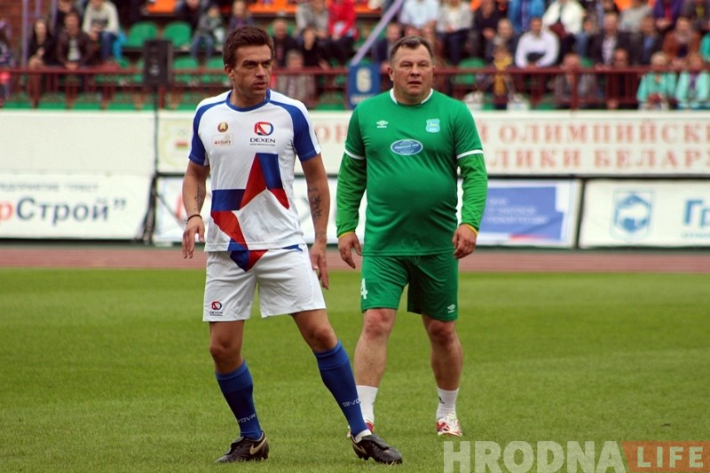 Зоркі эстрады ў Гродне згулялі ўнічыю з камандай Мечыслава Гоя Зоркі эстрады ў Гродне згулялі ўнічыю з камандай Мечыслава Гоя