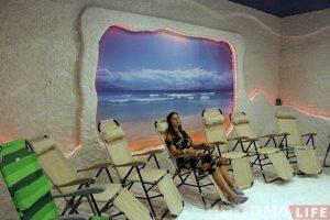 Адчуй сябе ля мора: у цэнтры Гродна адкрылася першая прыватная саляная пячора Адчуй сябе ля мора: у цэнтры Гродна адкрылася першая прыватная саляная пячора