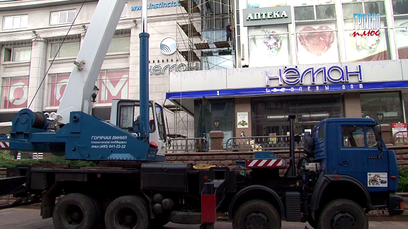 Панарамны ліфт і абзорная пляцоўка на даху хутка адкрыюцца ў гандлёвым доме "Нёман"