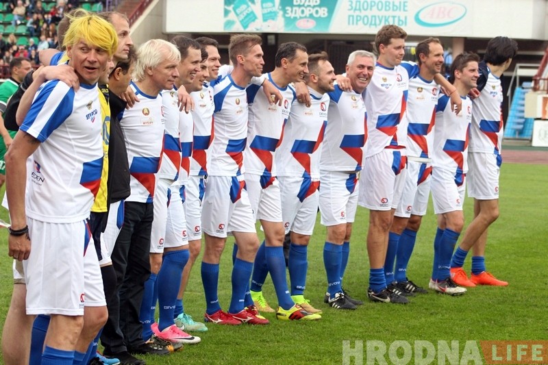 Зоркі эстрады ў Гродне згулялі ўнічыю з камандай Мечыслава Гоя Зоркі эстрады ў Гродне згулялі ўнічыю з камандай Мечыслава Гоя