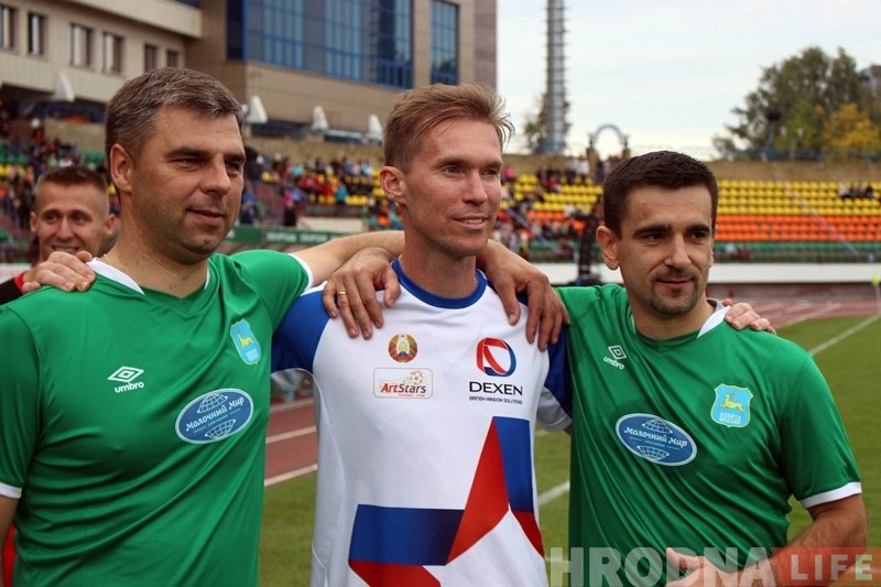 Зоркі эстрады ў Гродне згулялі ўнічыю з камандай Мечыслава Гоя Зоркі эстрады ў Гродне згулялі ўнічыю з камандай Мечыслава Гоя