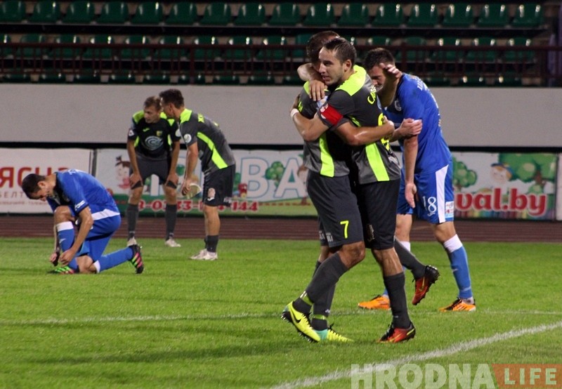 Дубль Савіцкага прынёс "Нёману" перамогу над "Дняпром" Дубль Савіцкага прынёс "Нёману" перамогу над "Дняпром"