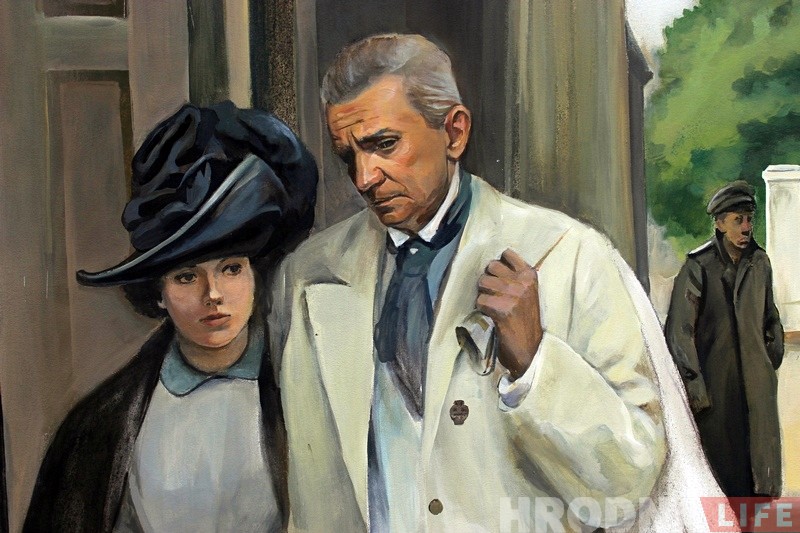 У двары гандлёвага цэнтра ABC з'явіўся вялікі малюнак з відамі старога Гродна У двары гандлёвага цэнтра ABC з'явіўся вялікі малюнак з відамі старога Гродна