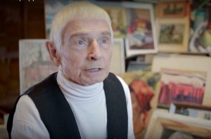 "Нулявы кіламетр": гродзенскі мастак Віктар Шчарбакоў пра пасляваенную і сучасную творчасць "Нулявы кіламетр": гродзенскі мастак Віктар Шчарбакоў пра пасляваенную і сучасную творчасць