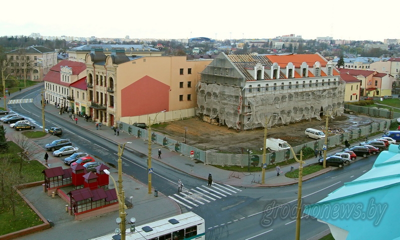 Гродна з вышыні аглядных пляцовак, папулярных у турыстаў