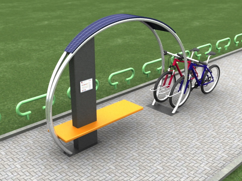 Алея лавак з'явіцца ў скверы на вуліцы Лермантава