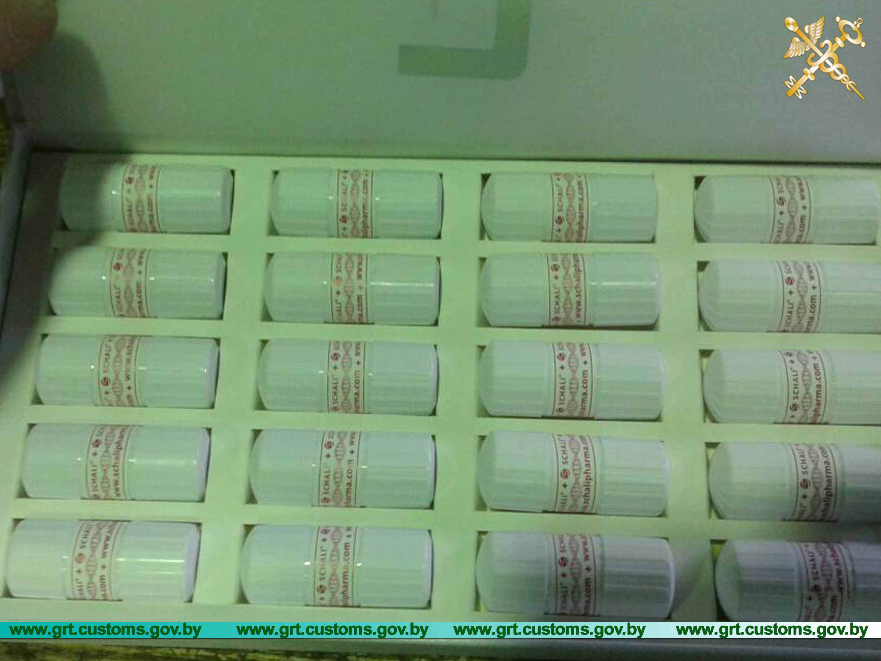 Пасажыр цягніка Кракаў-Гродна спрабаваў увезці ў Беларусь больш за тысячу медпрэпаратаў