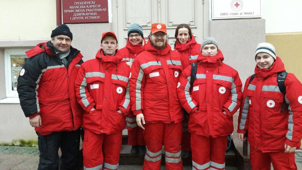 Прыйшлі маразы - гродзенскі Чырвоны Крыж актывізуе канал у Zello