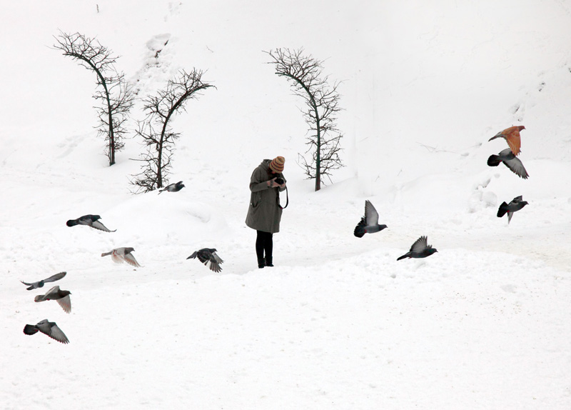 Як змяняецца надвор'е і кліматычныя нормы ў Гродне. Бонус - снежныя рэтра-фатаграфіі