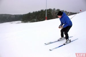 "Будзем працаваць кожны дзень пакуль дазваляе надвор'е". «Алімп» прымае першых наведвальнікаў гэтай зімой