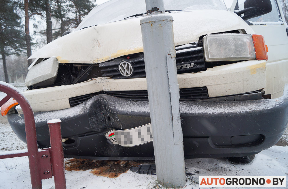 У Гродне выпаў снег: рэпартаж з першага ДТЗ