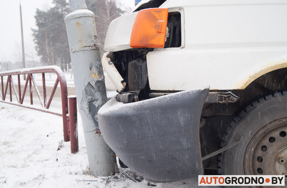 У Гродне выпаў снег: рэпартаж з першага ДТЗ