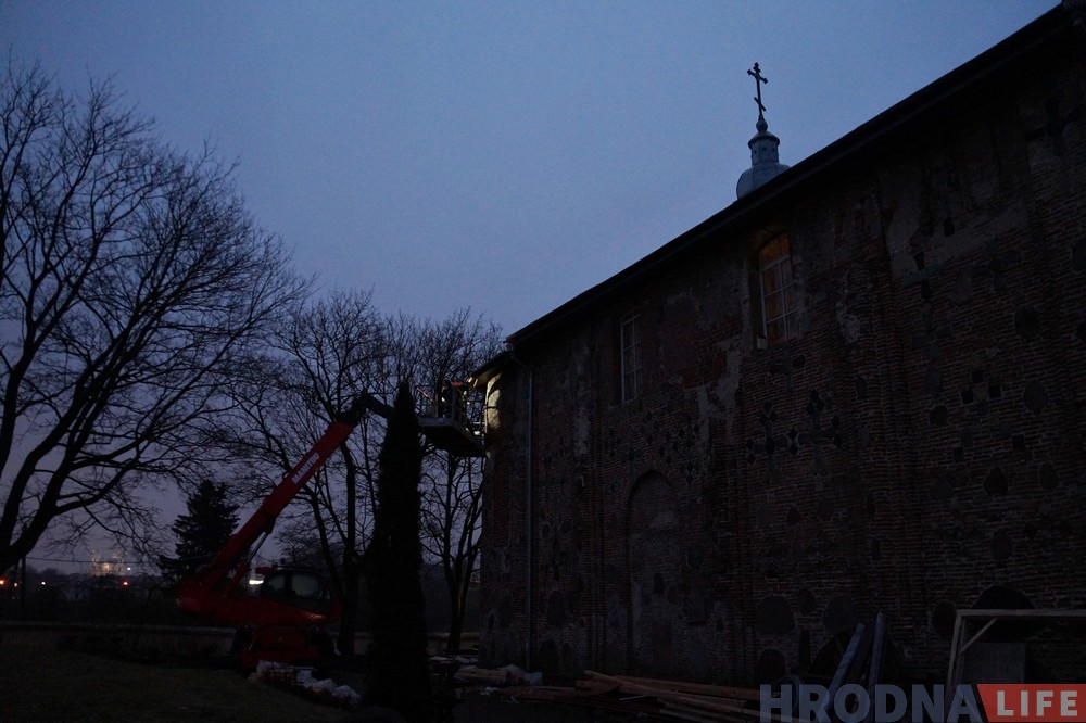 Каложа абновіцца да Раства, а рэканструкцыя працягнецца