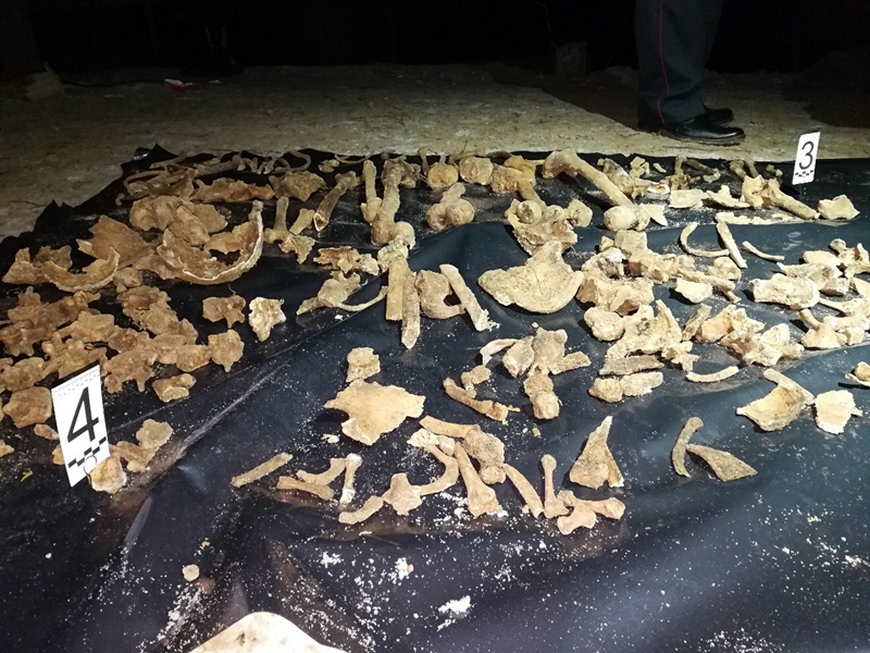 У Гродне на месцы будучага гандлёвага комплексу «Triniti» будаўнікі знайшлі парэшткі салдат У Гродне на месцы будучага гандлёвага комплексу «Triniti» будаўнікі знайшлі парэшткі салдат