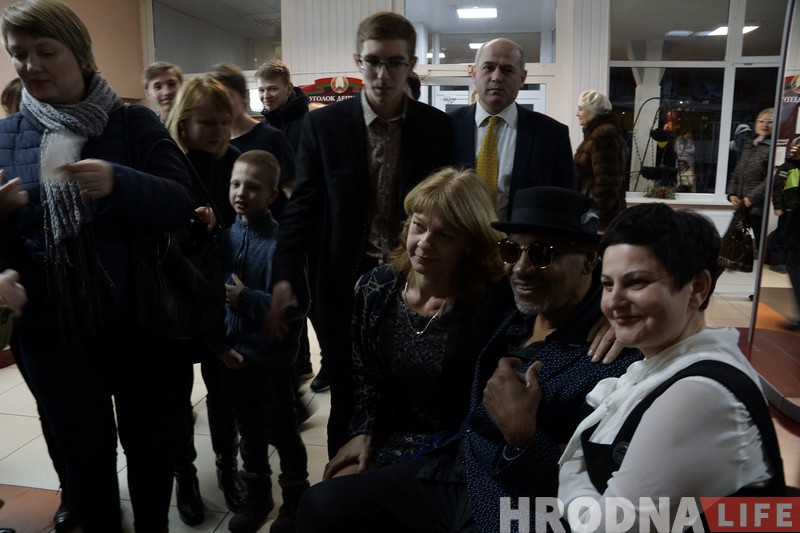 Гродна спяваў джаз разам з Аланам Харысам Гродна спяваў джаз разам з Аланам Харысам