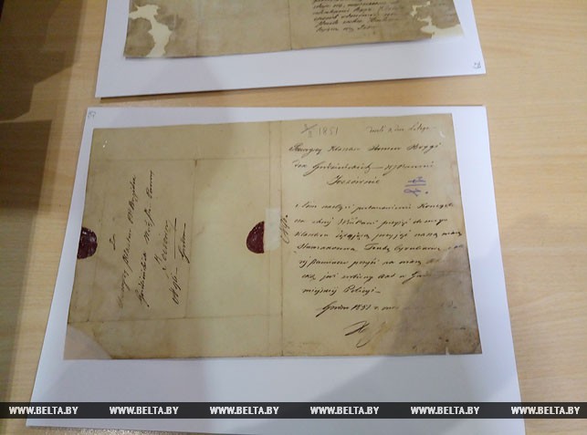 Выратаваныя дакументы з архіву брыгітак вярнуліся ў Гродна з Беластоку. Убачым іх восенню на выставе Выратаваныя дакументы з архіву брыгітак вярнуліся ў Гродна з Беластоку. Убачым іх восенню на выставе