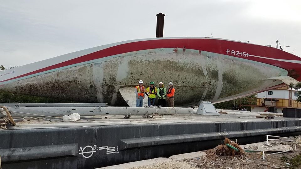 Яхта «Фазісі»: гродзенец аднаўляе легендарную савецкую яхту